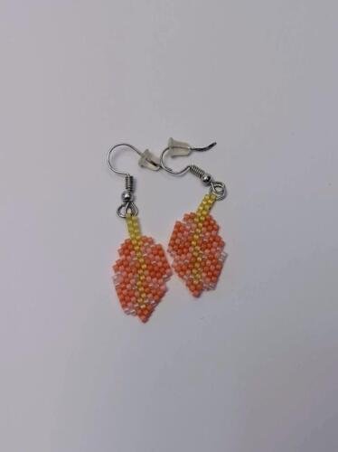 Boucles d’oreilles en perles de rocaille