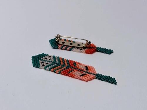 Broches en perle de rocaille